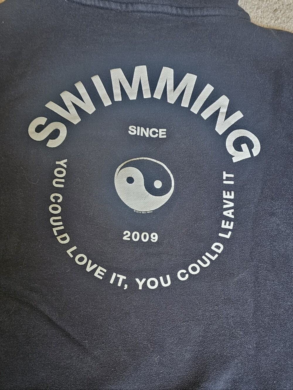 Mac Miller Black Swimming Heavyweight Hoodie - Picture 2 of 5